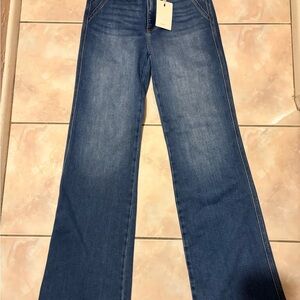 KanCan Dark Blue Flare Jeans *